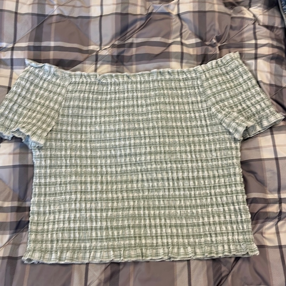 Stretchy Cropped Top from PacSun